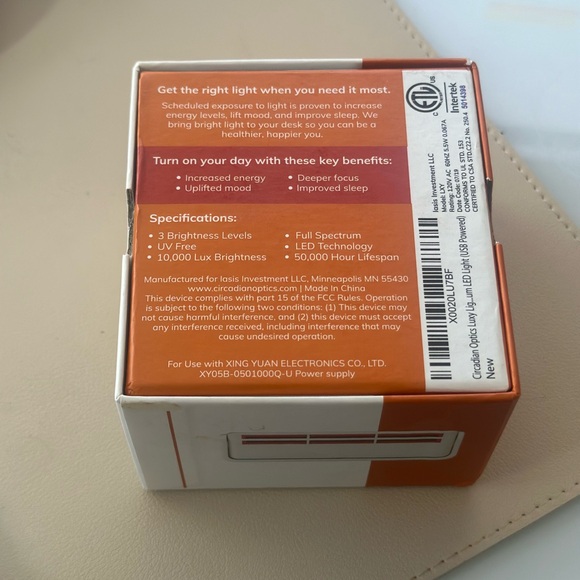 Circadian Optics Bright Light Therapy Lamp - Picture 5 of 6